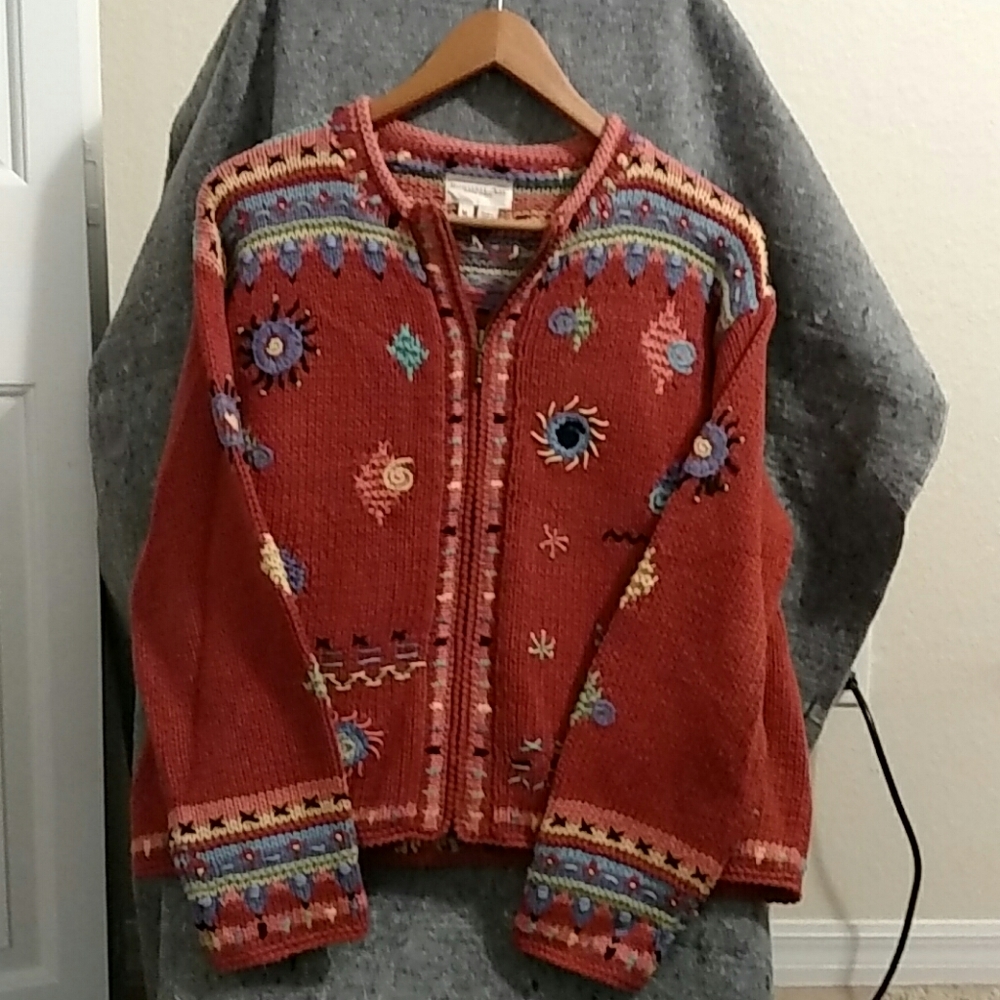 Monterey Bay Zippered Cardigan Sweater